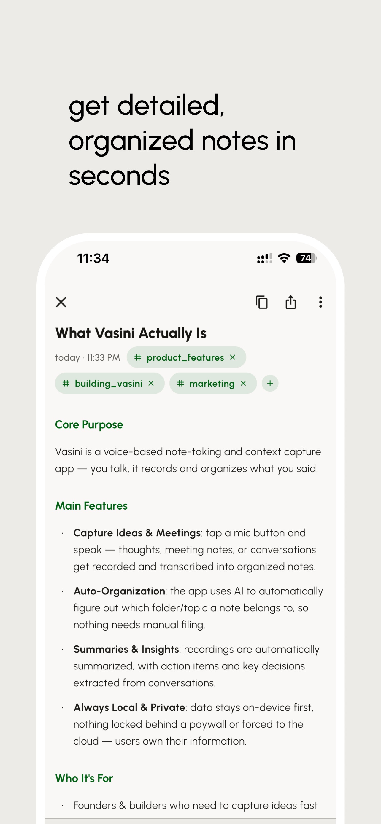 Screenshot 2 of Vasini