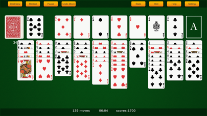 Forty Thieves Solitaire Pro Screenshot