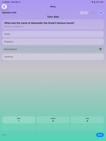 Trivia  Maze iPad screenshot
