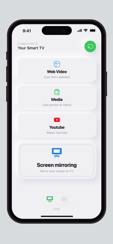 Screen Mirroring · Smart TV iPhone screenshot 4