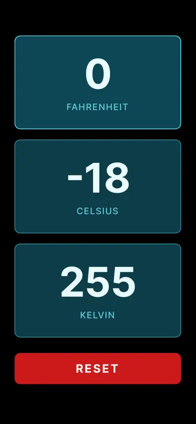 Temperature 3 Mode Conversion screenshot 1
