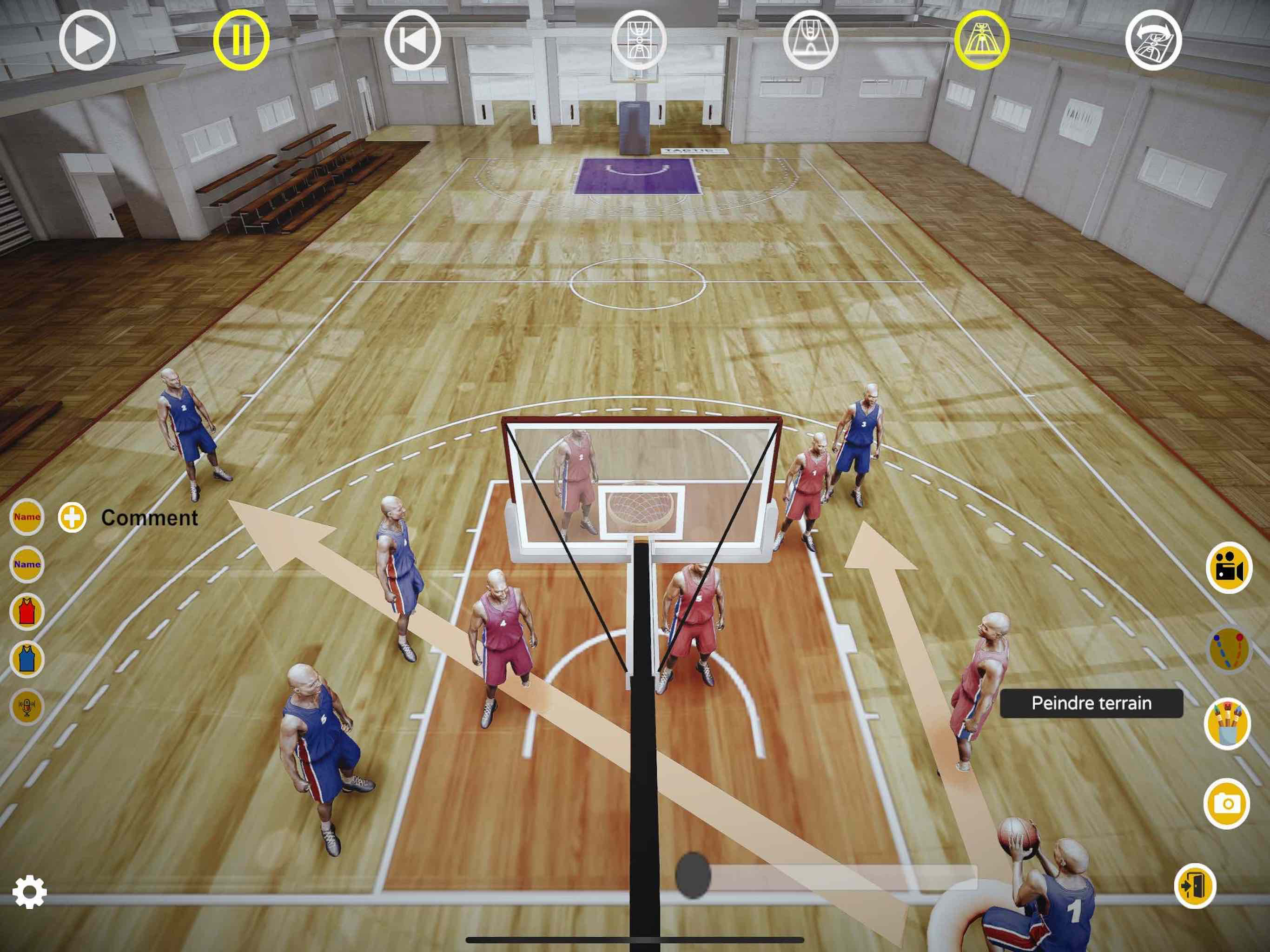 Basketball 3D playbook