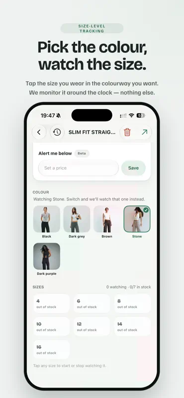 Restockalert screenshot 2 of 9