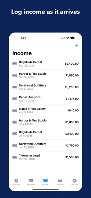 LedgerLance: 1099 Tracker screenshot 3