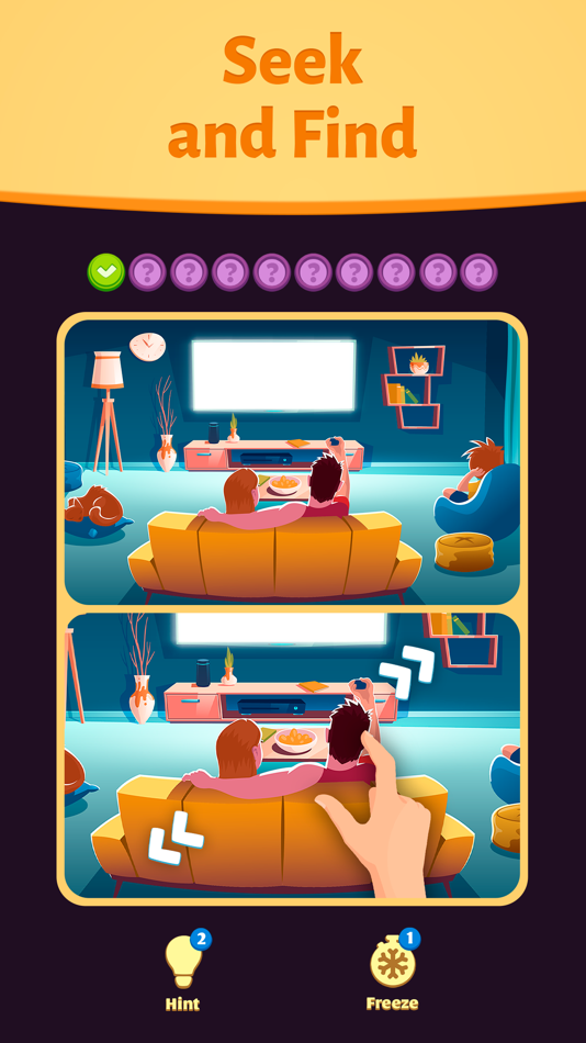 #2. Spot The Hidden Differences (iOS) 由: AI Games FZ