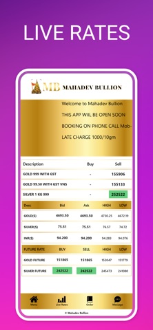Mahadev Bullion Screenshot 1 of 8