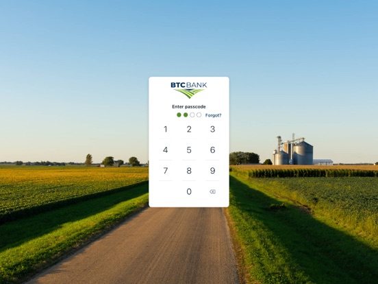 BTC Mobile Banking iPad screenshot 2 - Finance app