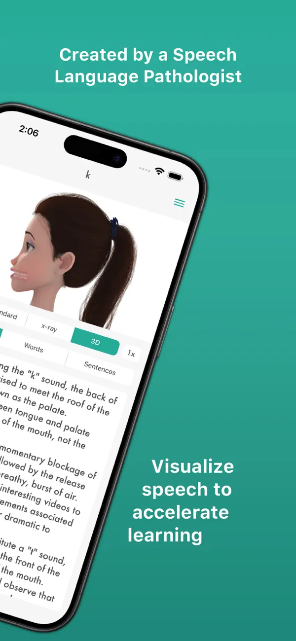 Screenshot #2 pour Speech Sounds Visualized