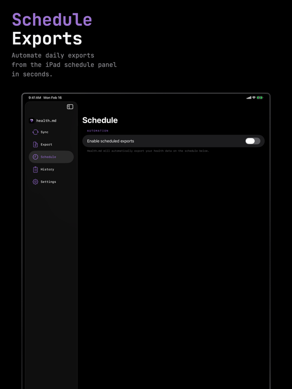 App screenshot