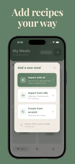 SavorAI - My own recipes screenshot 3