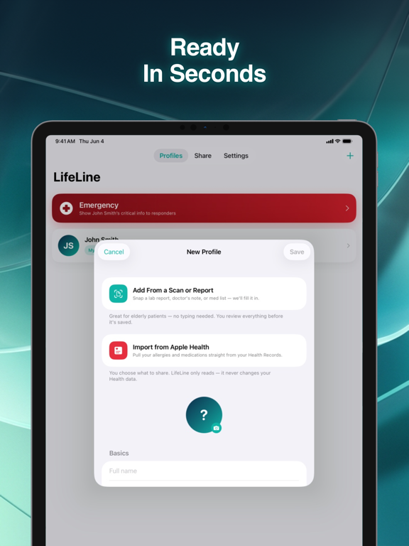App screenshot