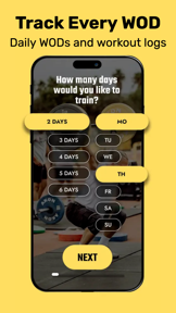 WOD App: Timer & AI Workout screenshot