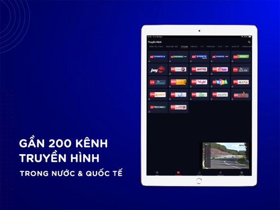 VTVcab ON - Giải trí bất tận iPad screenshot 4 - Entertainment app