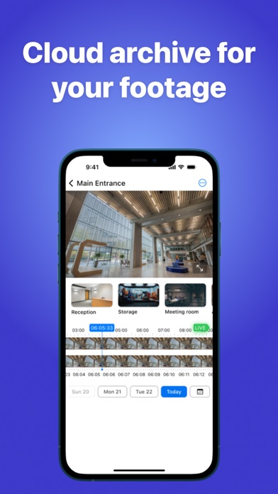 Faceter Video Surveillance Screenshot