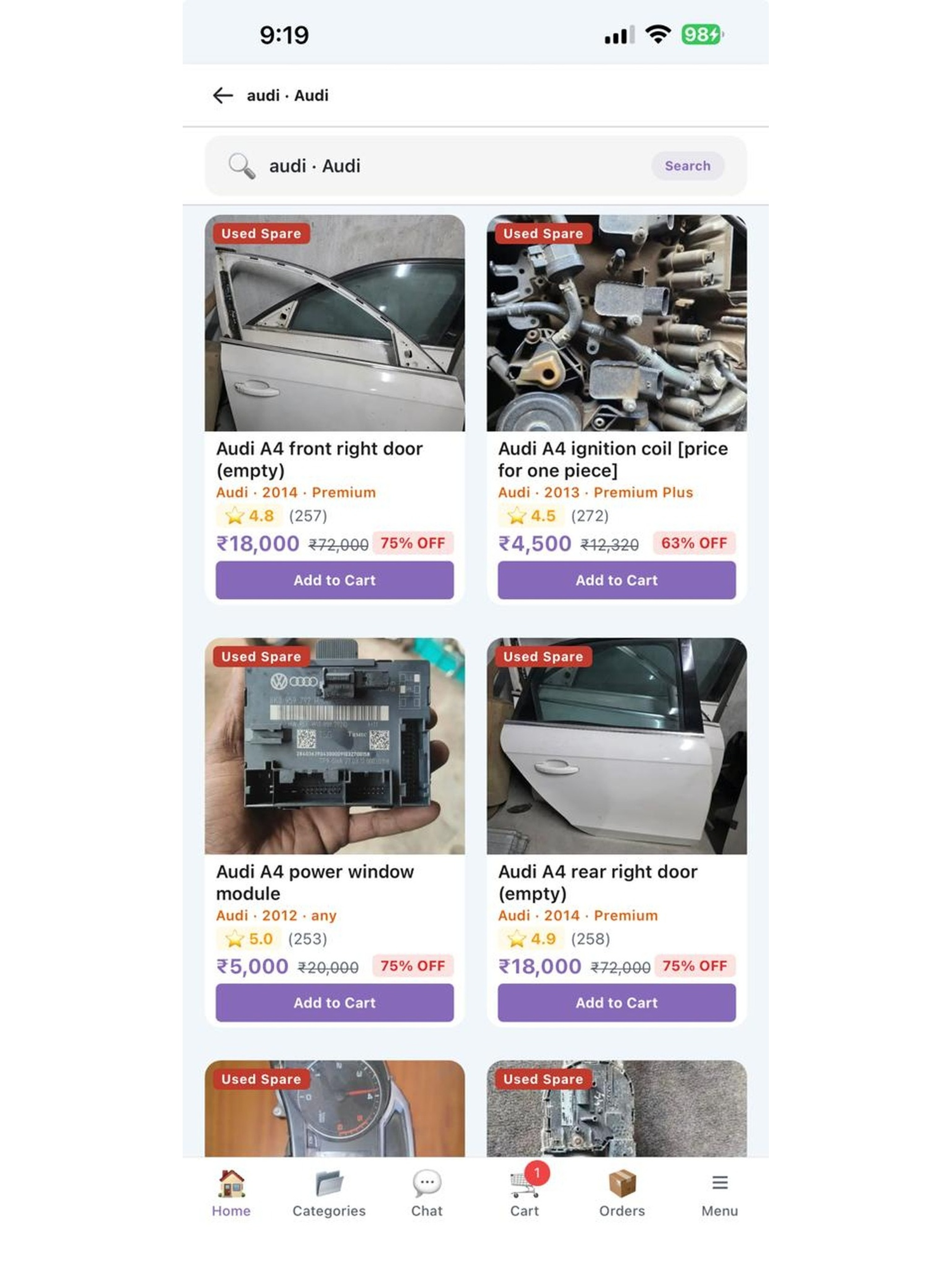 Used Car Spare - Shopping screenshot 12
