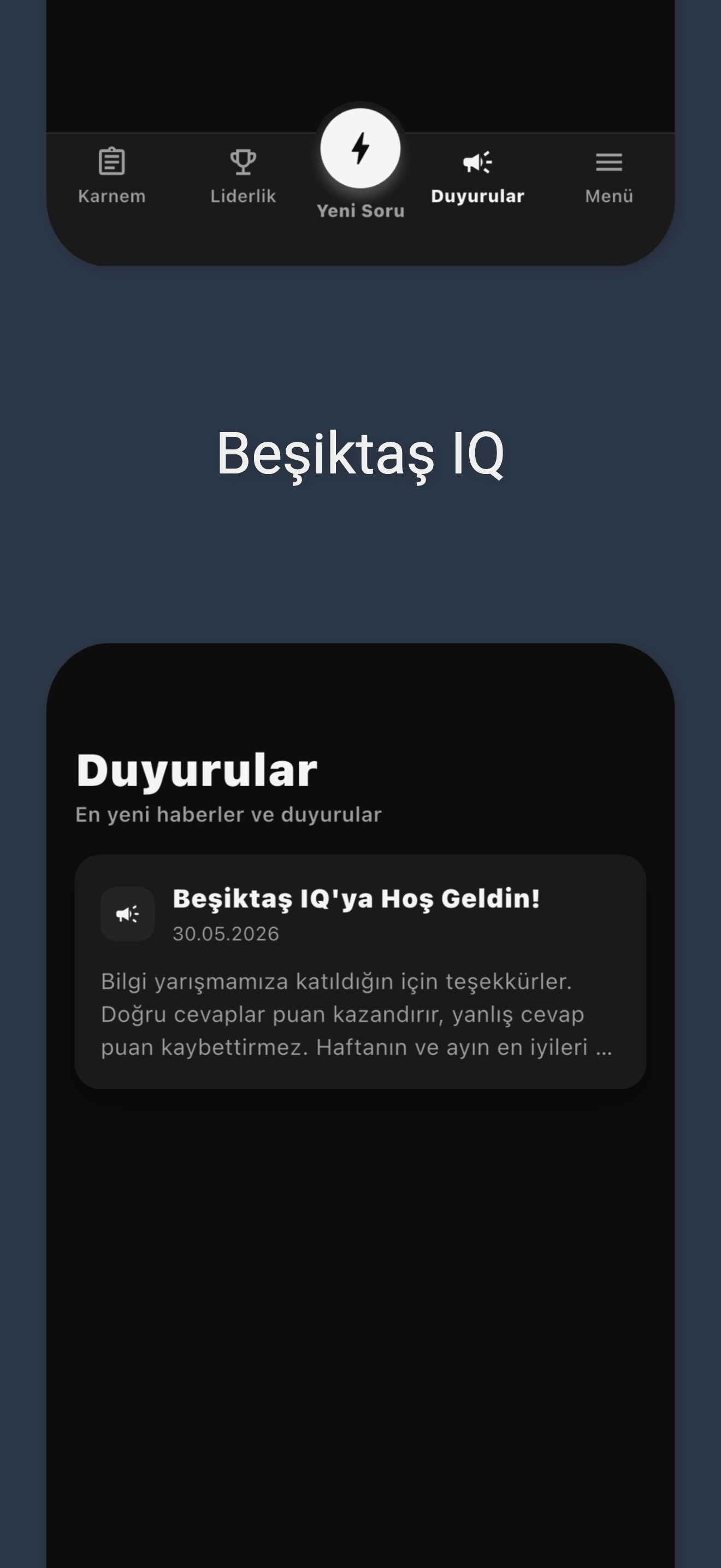 Beşiktaş IQ screenshot 3