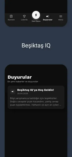 Beşiktaş IQ screenshot 3