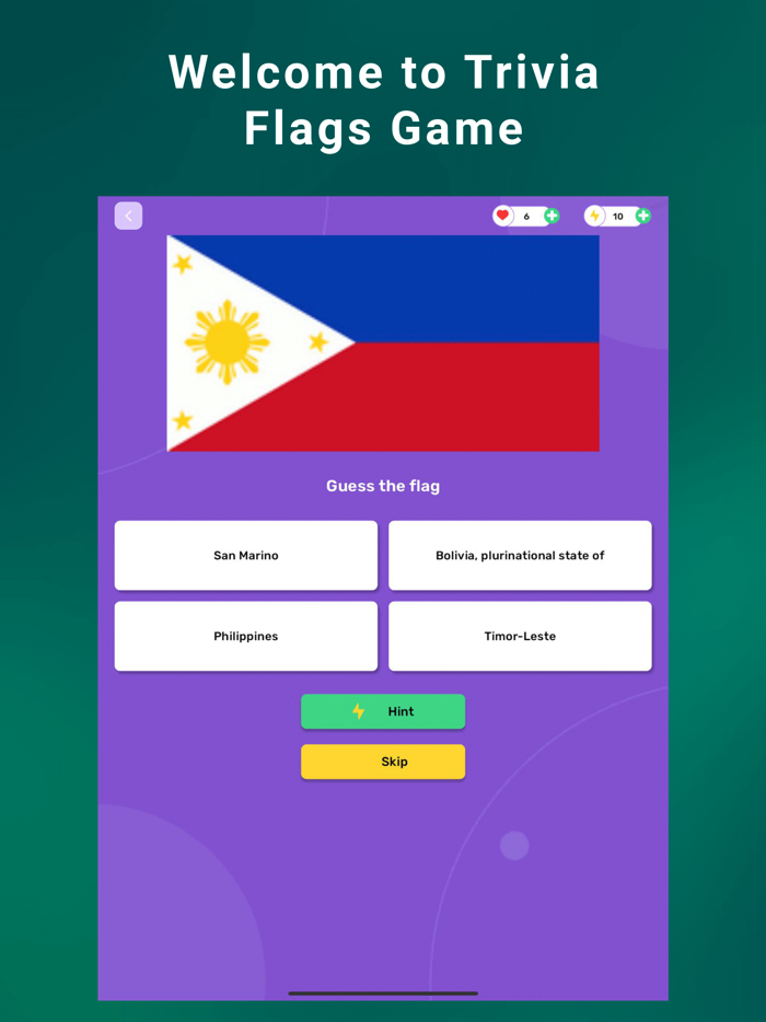 All World Flags Quiz Game