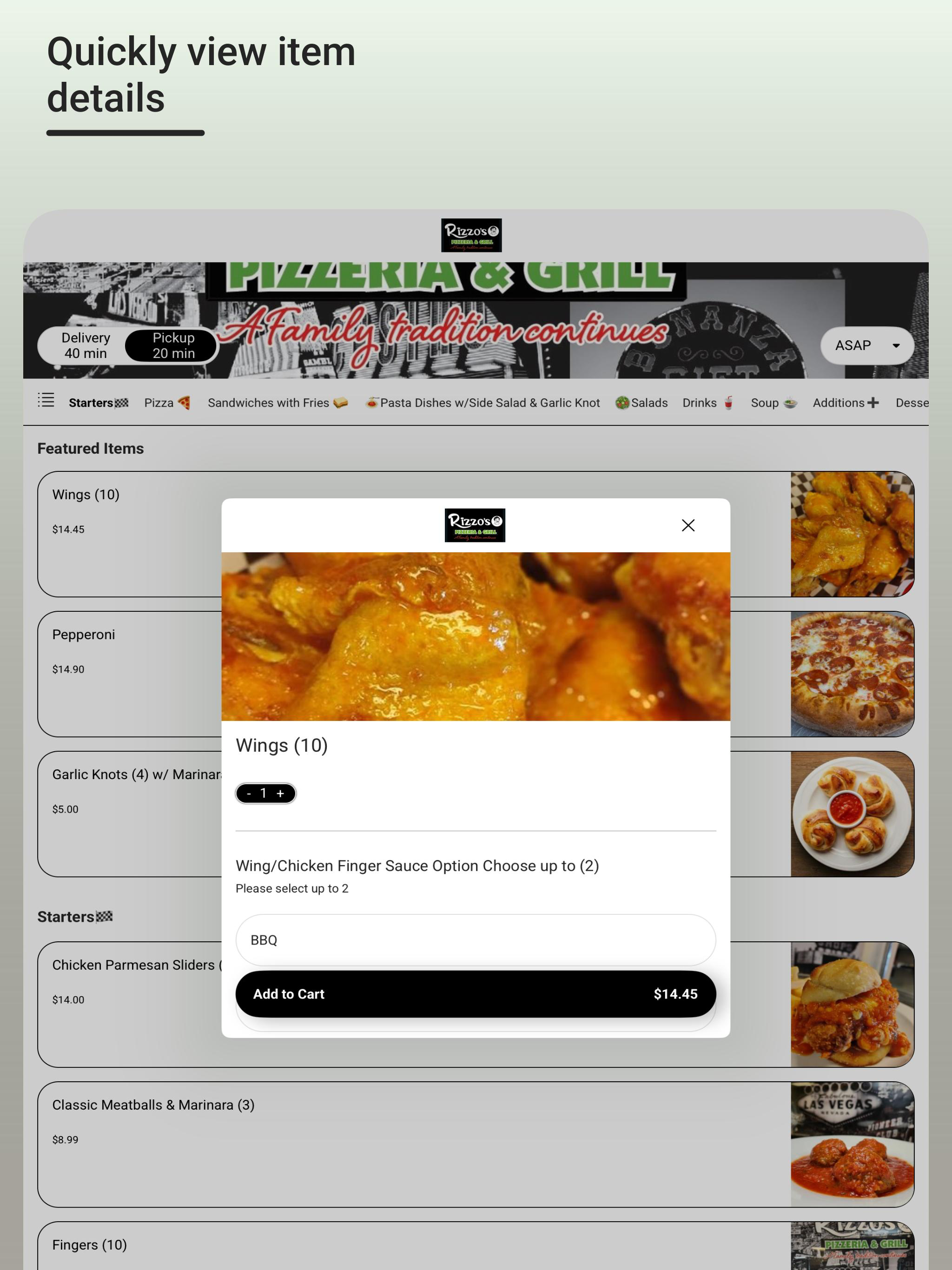 Rizzo's Pizzeria