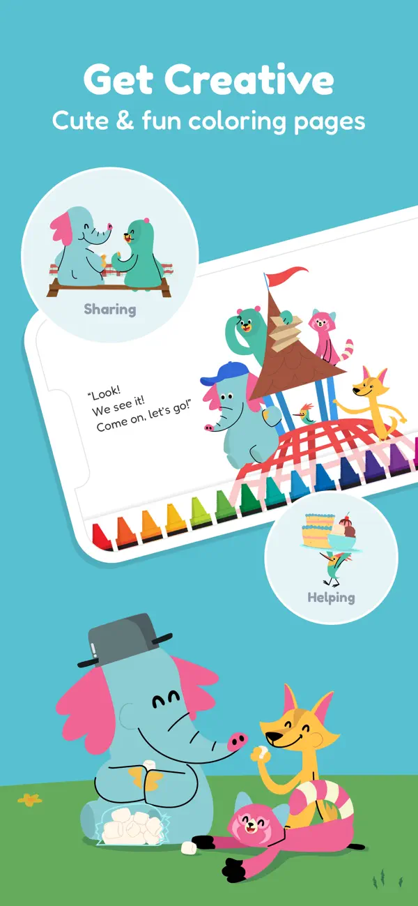 Khan Academy Kids iPhone App Screenshot 7 – Bildung