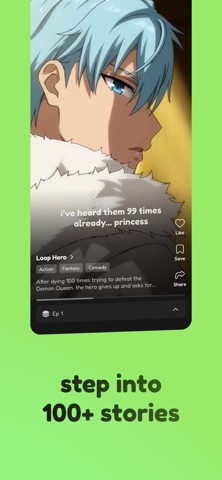 Mochi: Binge Anime Shorts! screenshot
