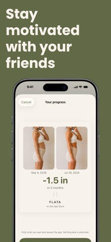 Flata: Flat Belly routine 5min Screenshot 8 of 10
