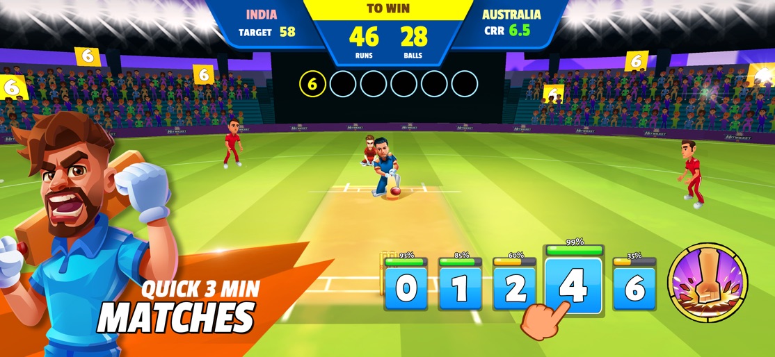 Hitwicket Cricket Game 2026 screenshot