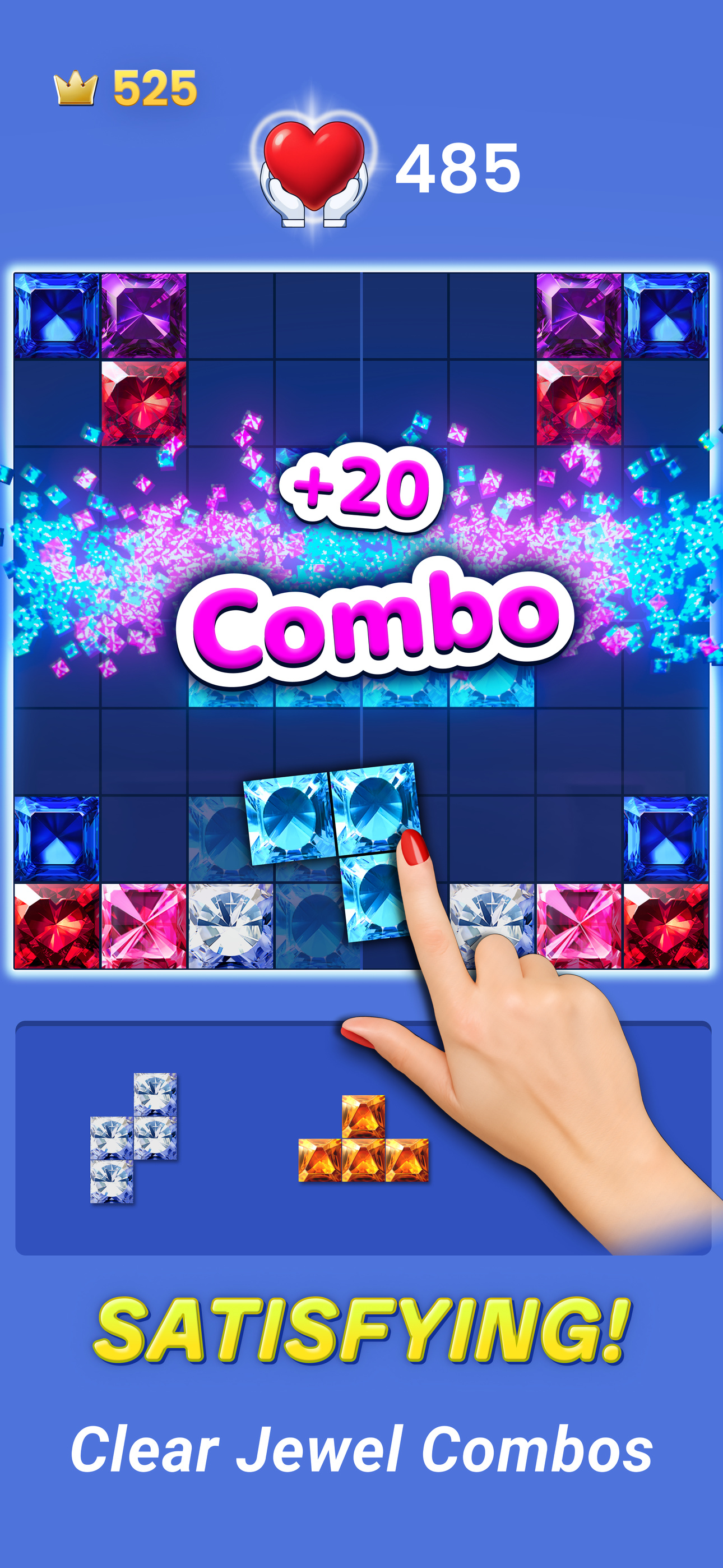 Jewelscape: Block Puzzle Game