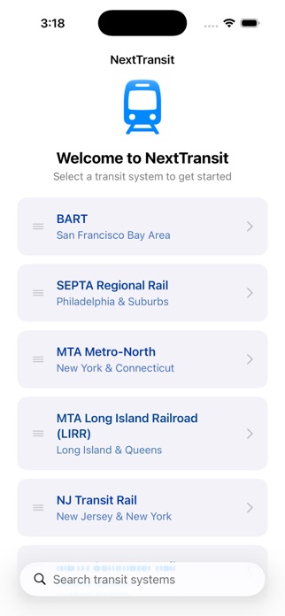 NextTransit Screenshot 1 of 7