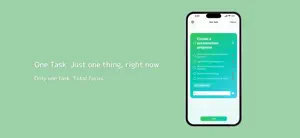 Simple Task Manager - One Task screenshot 1