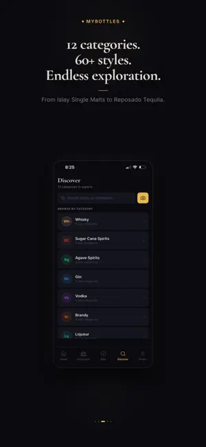 MyBottles: Spirits & Tastings screenshot 1