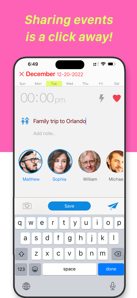 Sleek Calendar screenshot 4