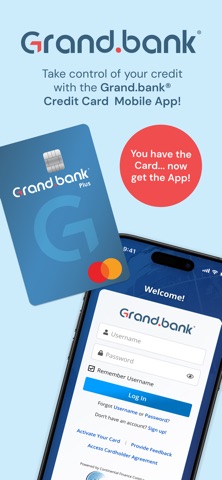 Grand.bank Credit Card iPhone screenshot