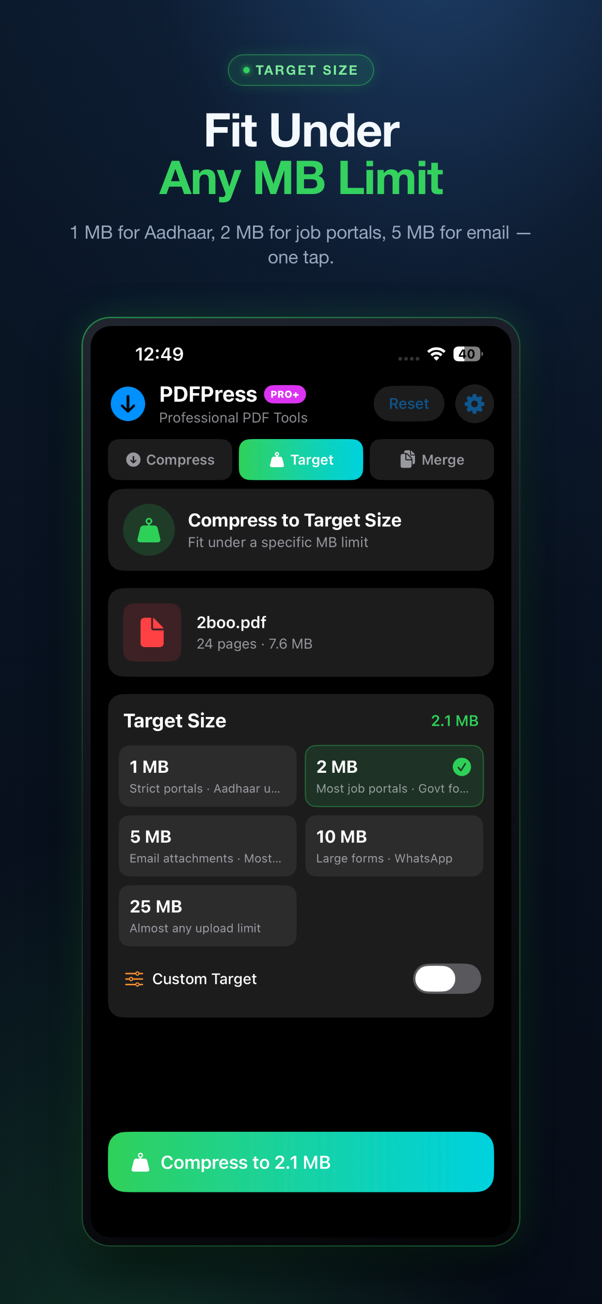 PDFPress - PDF Compressor screenshot 6