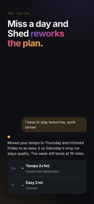 Shed: AI Running Coach screenshot 3
