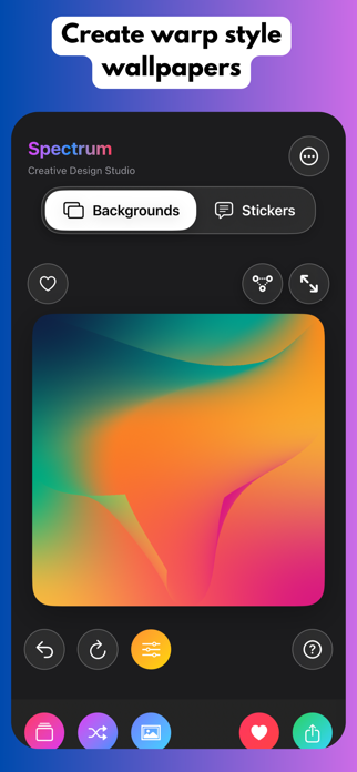 Gradient Background: Spectrum Screenshot 1 of 8
