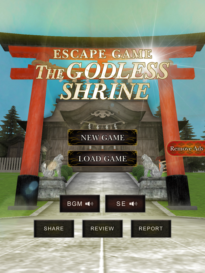Escape Game THE GODLESS SHRINE