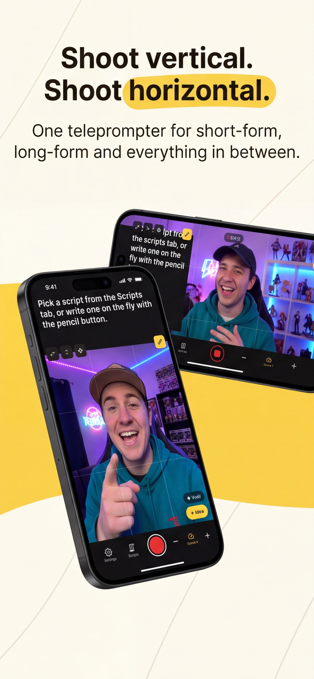Screenshot 2 of Teleprompter from Lemonsqueeze