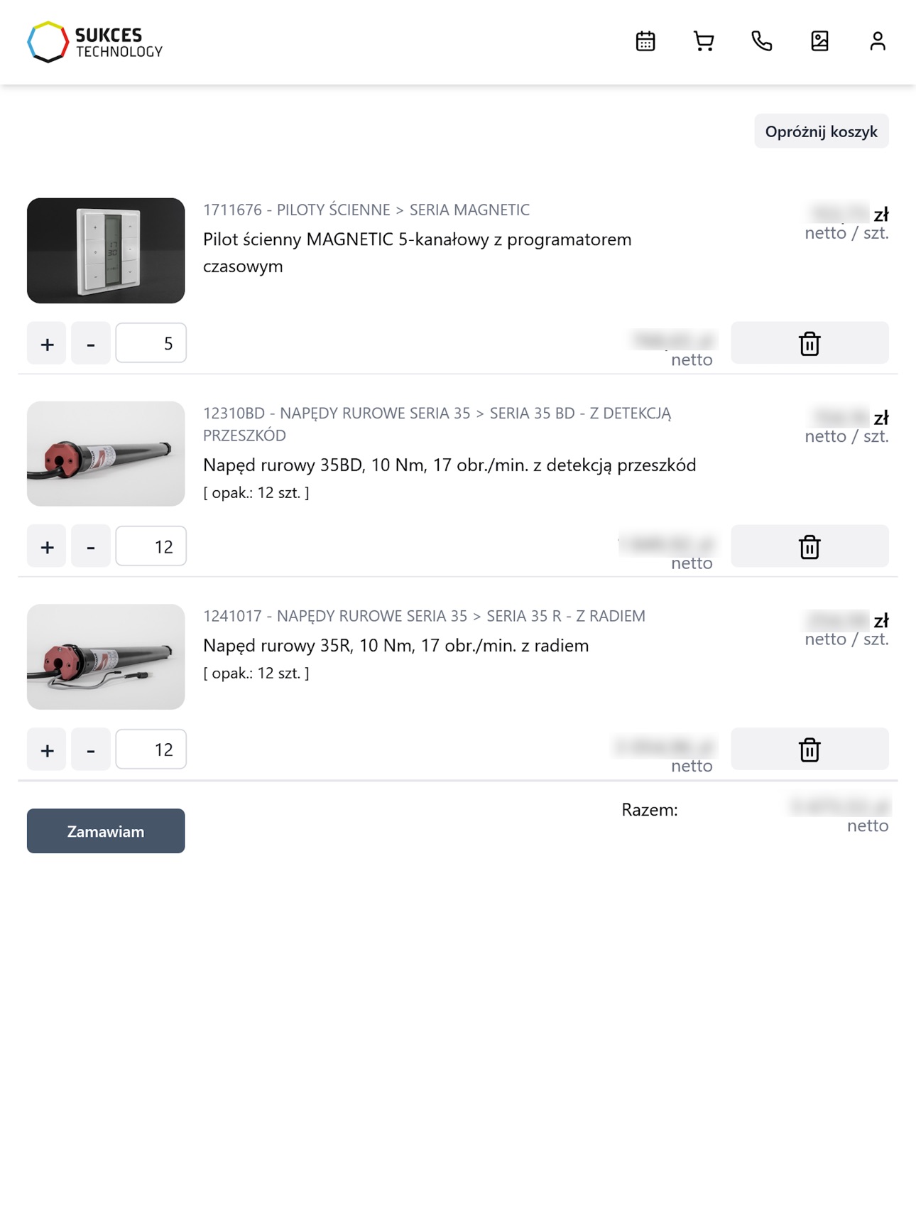 Screenshot 2 of SUKCES Zamówienia