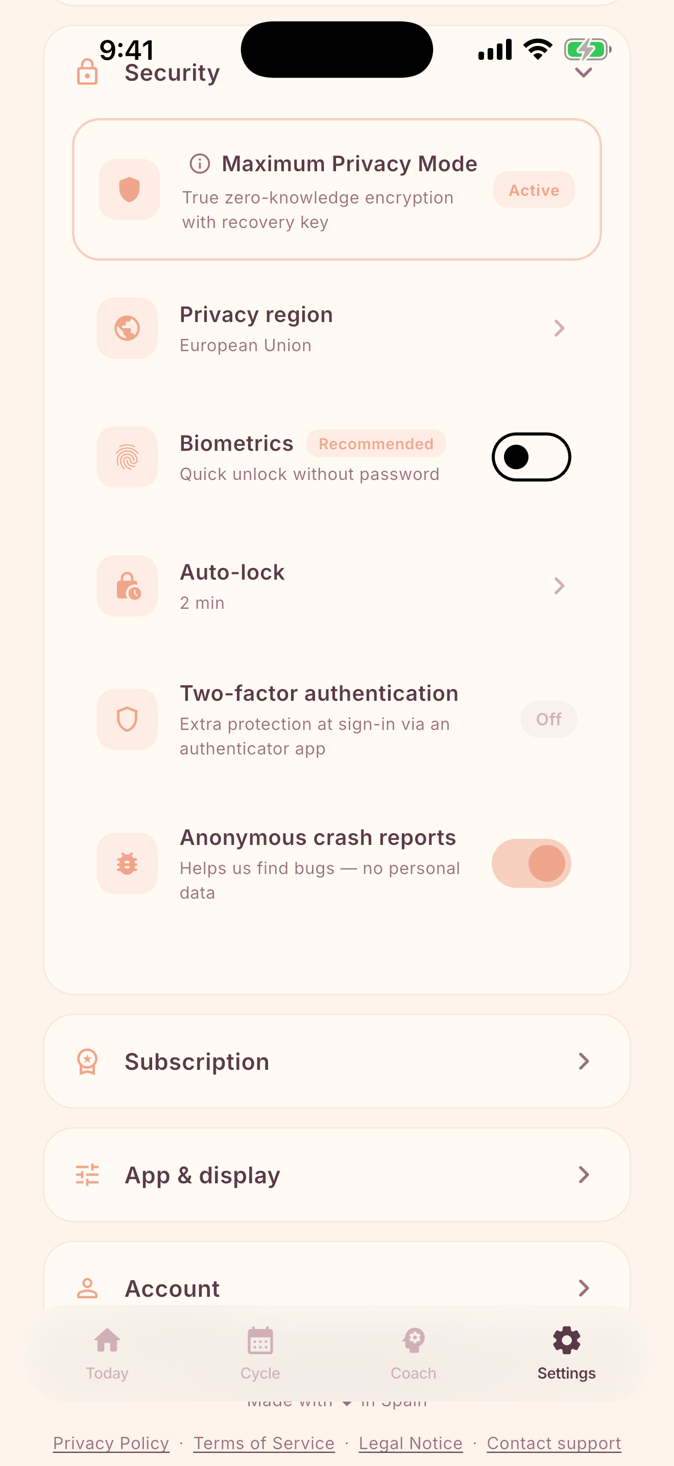 Luna — Cycle & Period Tracker screenshot 6
