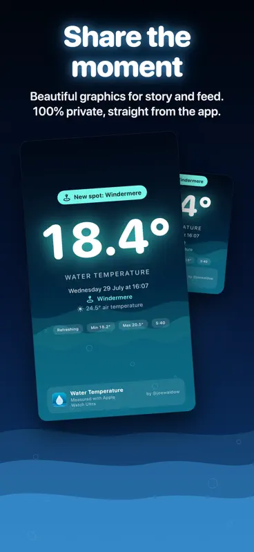 Sea Temperature: Wild Swimming screenshot 7 of 7