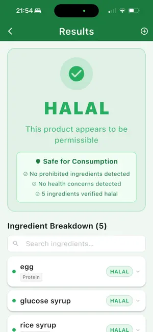 HalalCheck AI screenshot 4