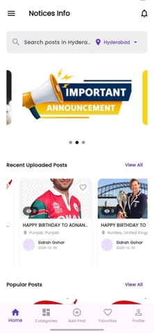 NoticesInfo screenshot