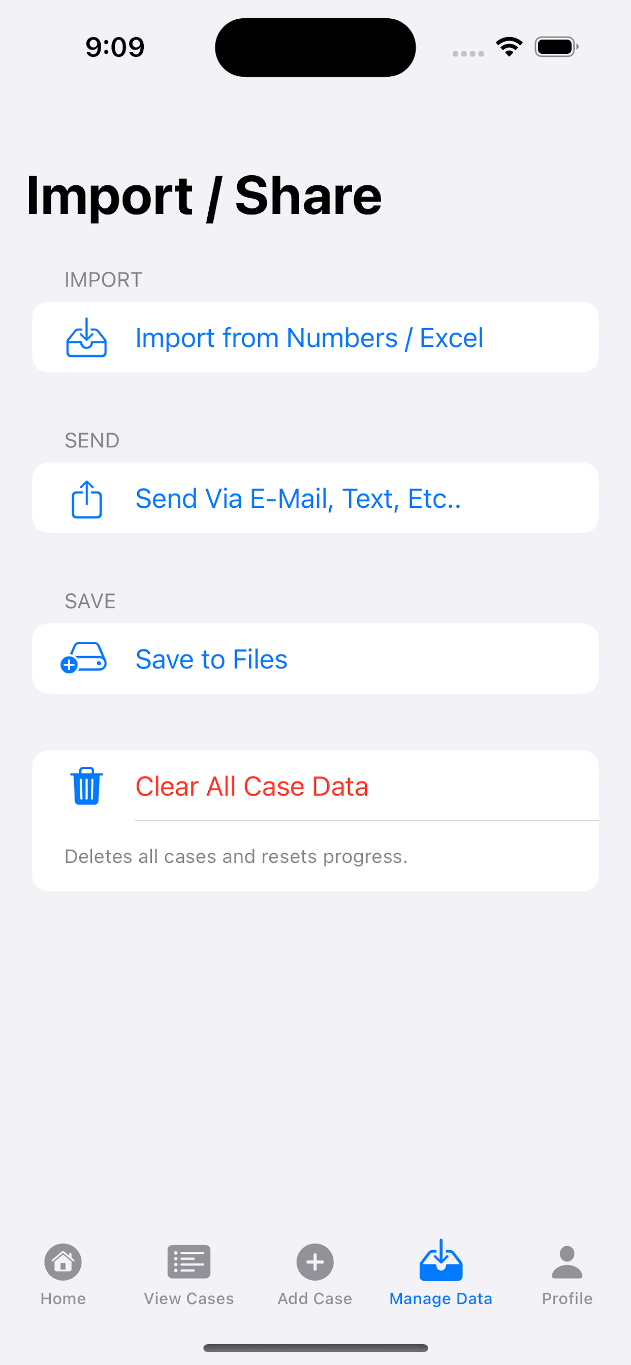 myClinicals Log screenshot 4