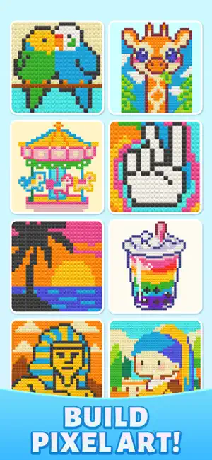 Beads Coloring: Jewel Pixel 3D screenshot 4