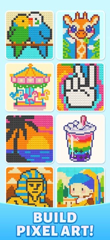 Beads Coloring: Jewel Pixel 3D iPhone screenshot
