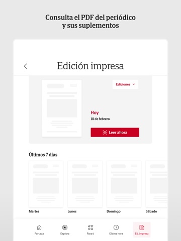 El Norte de Castilla iPad screenshot 5