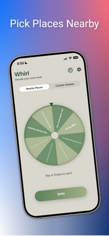 Whirl: Decision Roulette screenshot