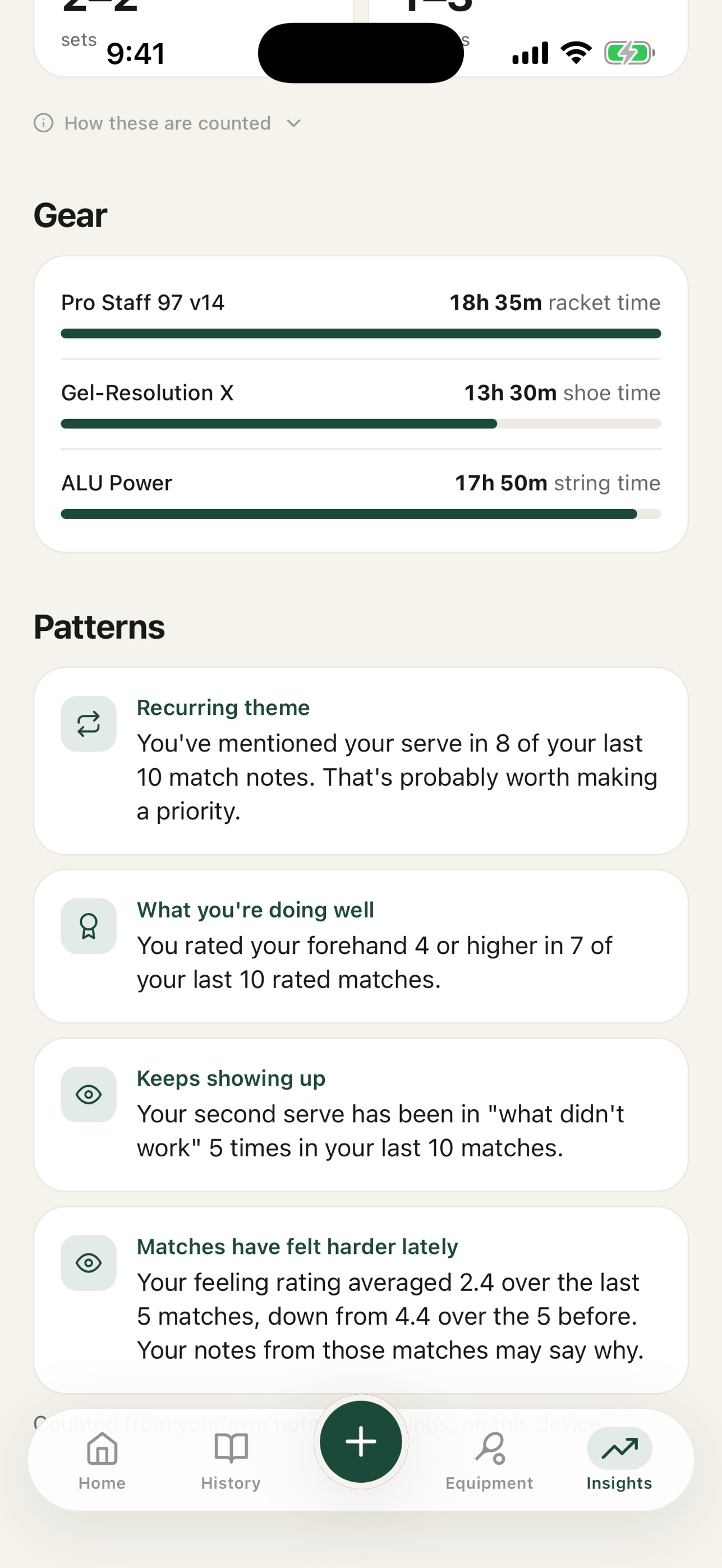 Screenshot 5 of Changeover Journal