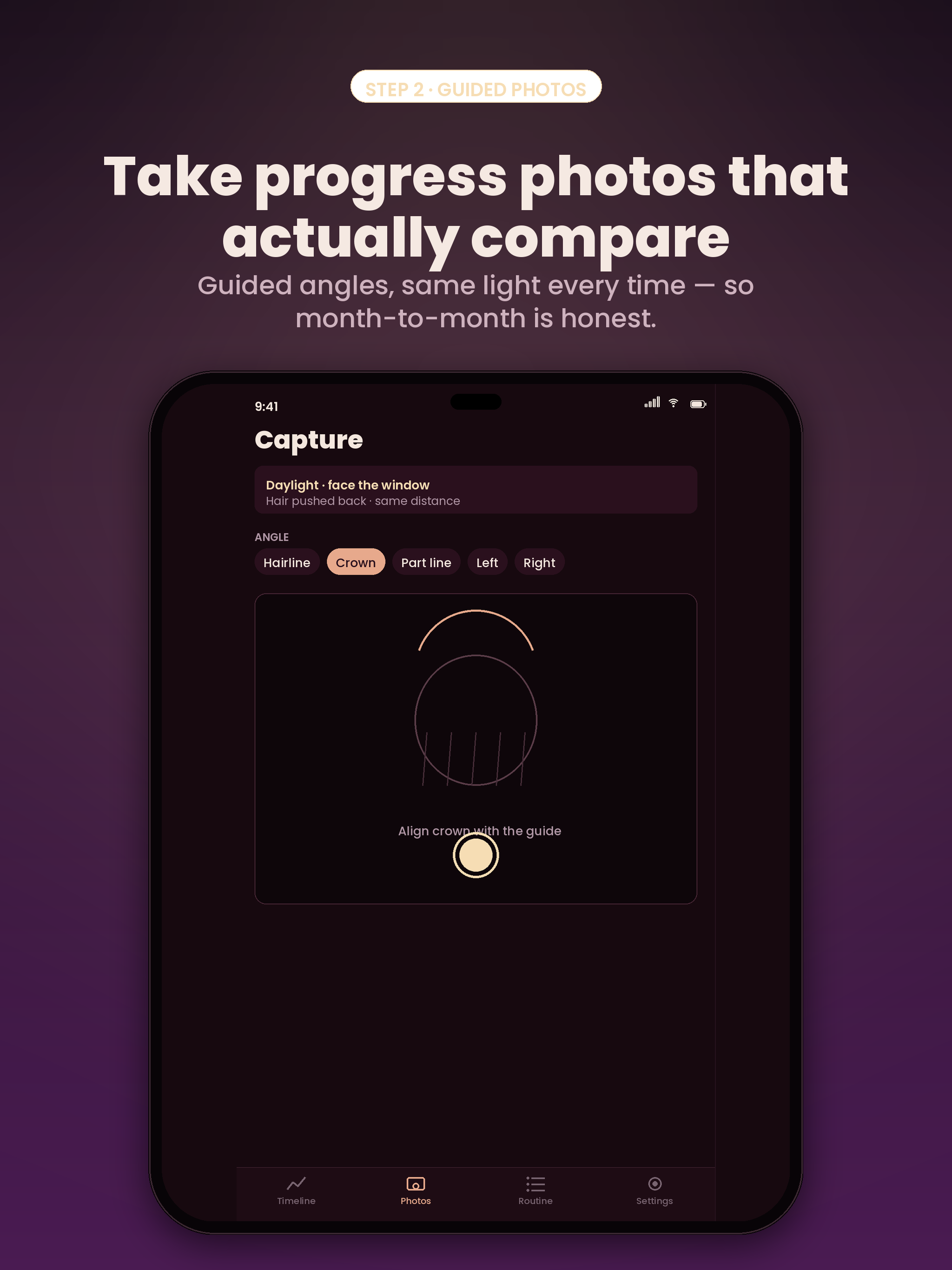 Keralia: Hair Loss Tracker screenshot 7